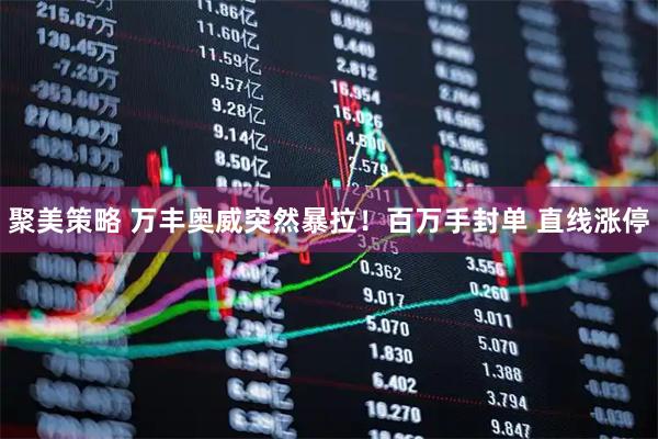 聚美策略 万丰奥威突然暴拉！百万手封单 直线涨停